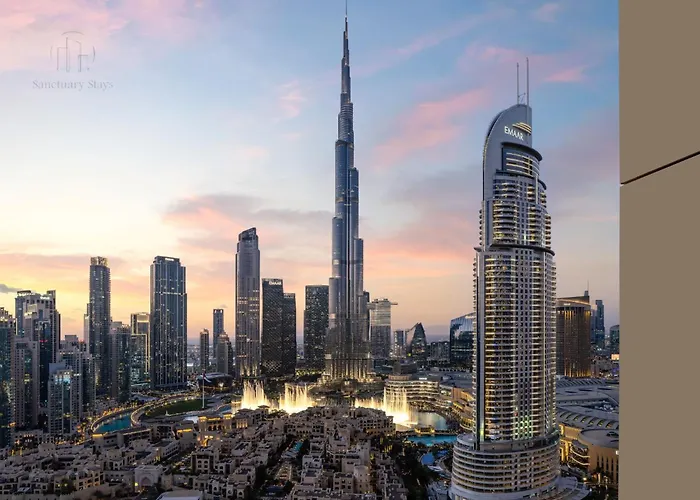 Burj Royale - New Luxe 2Br Apartment With Full Burj Khalifa & Fountain Views, 2Min To Dubai Mall