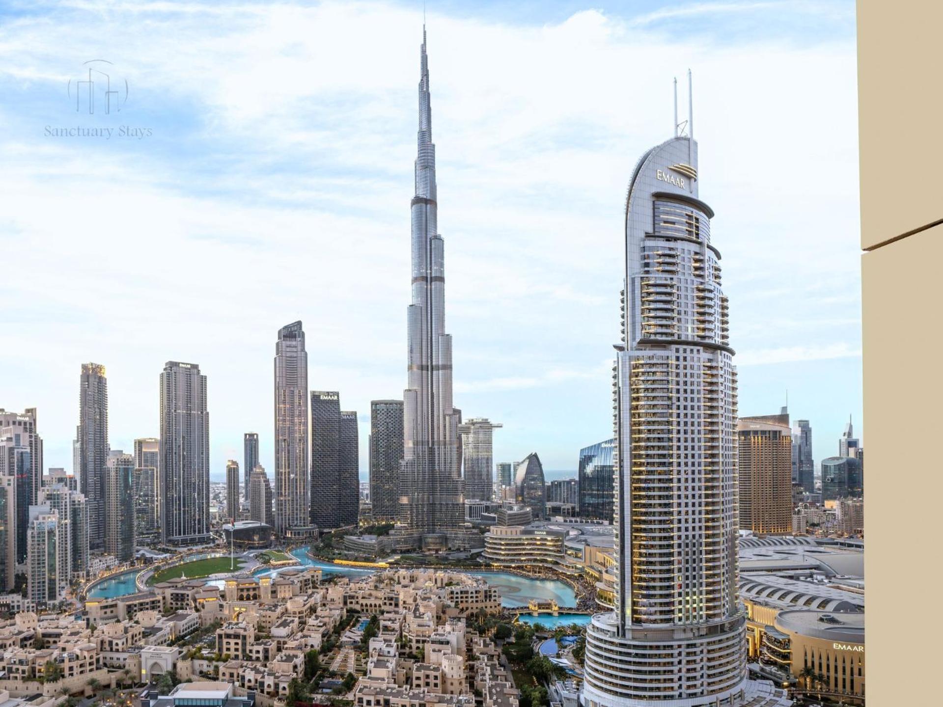 Apartment Burj Royale - New Luxe 2br With Full Burj Khalifa & Fountain Views, 2min To Mall Dubai